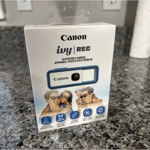 Canon Ivy REC Outdoor Camera - Blue and White
